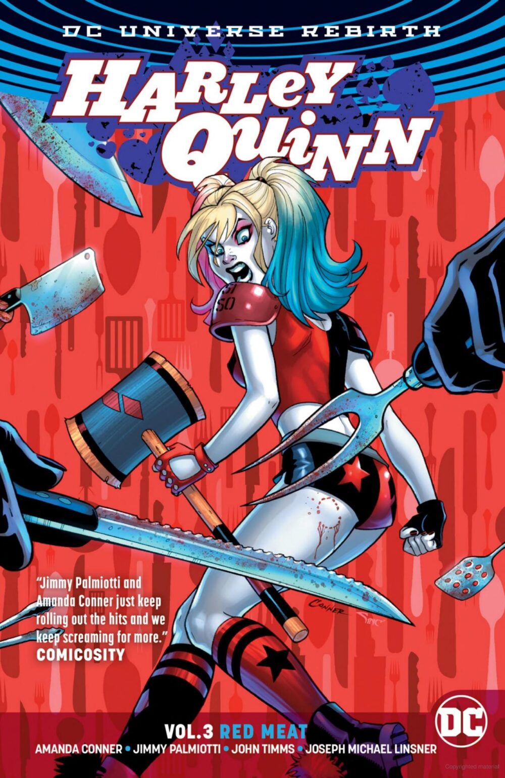 Harley quinn komiksai